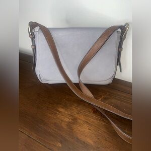 Joy Susan gray crossbody bag satchel